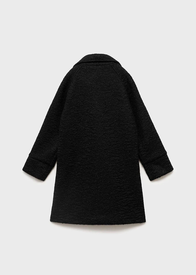 Long cloth coat