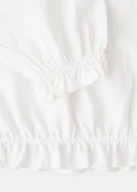Cotton t-shirt with embroidered lion