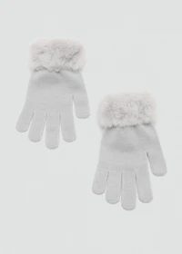 Combined hair gloves