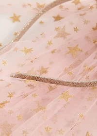 Glitter star tulle headband