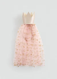 Glitter star tulle headband