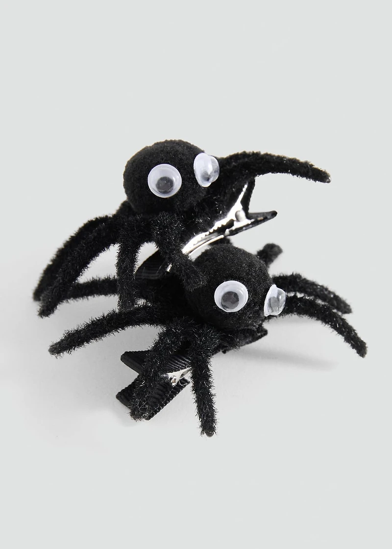 Spider hairclip set