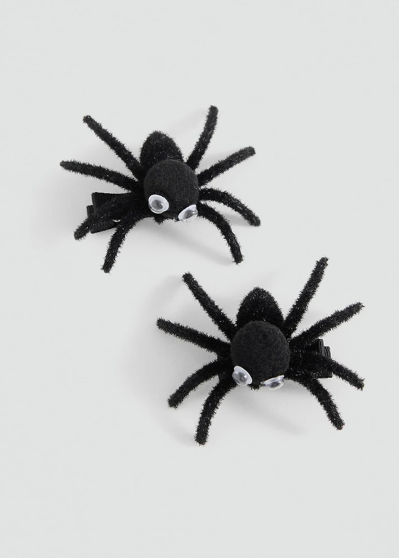 Spider hairclip set