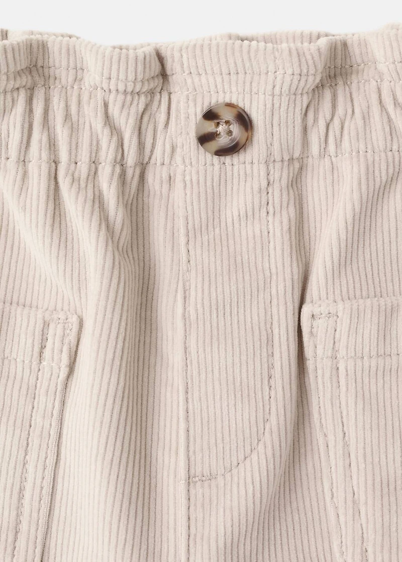 Corduroy trousers