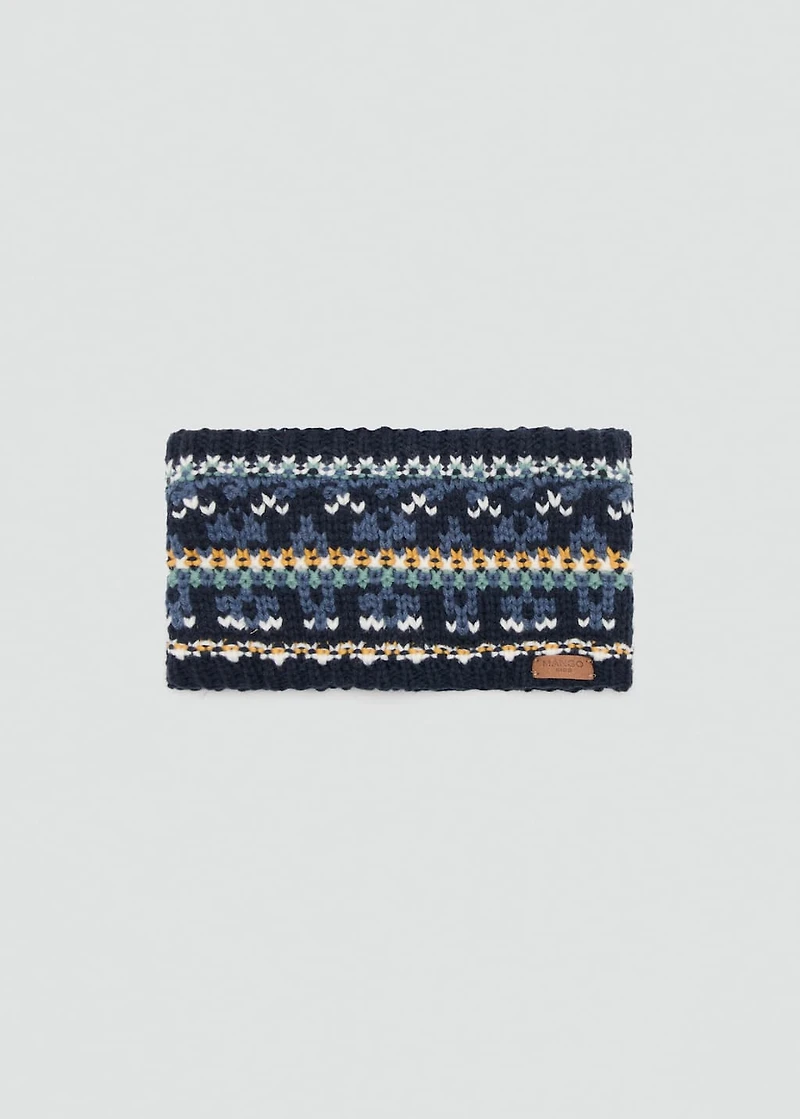 Knit scarf