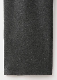 Straight-fit pants with elastic waist