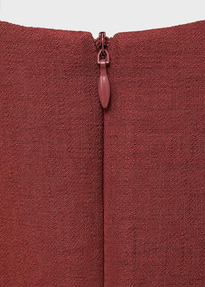 Long flared dress
