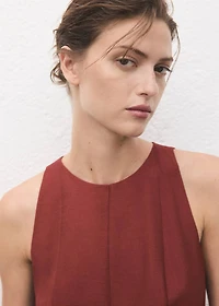 Long flared dress