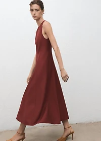 Long flared dress