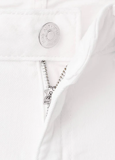 Wide leg jeans with studs