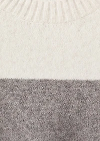 Striped Wool Blend Sweater