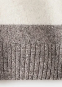 Striped Wool Blend Sweater