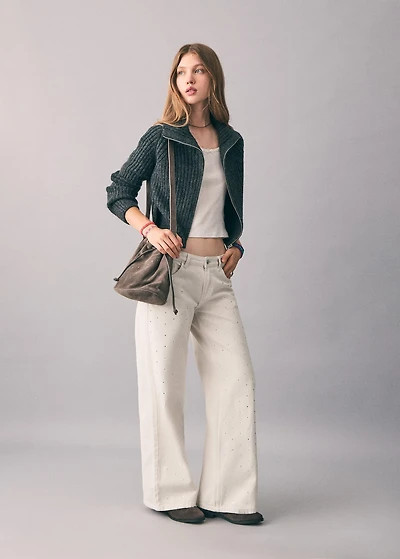 Crystal strass jeans