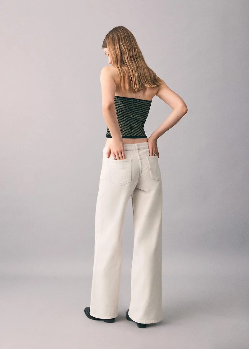 Crystal strass jeans