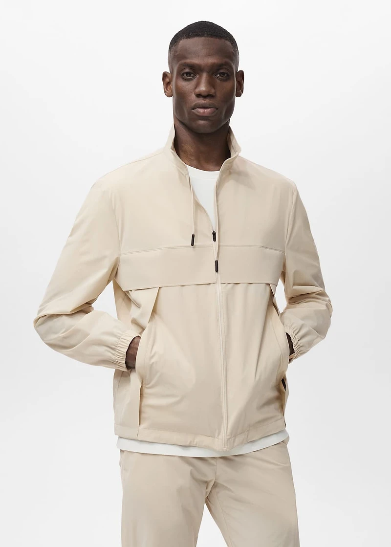 Water-repellent COOLMAX® jacket