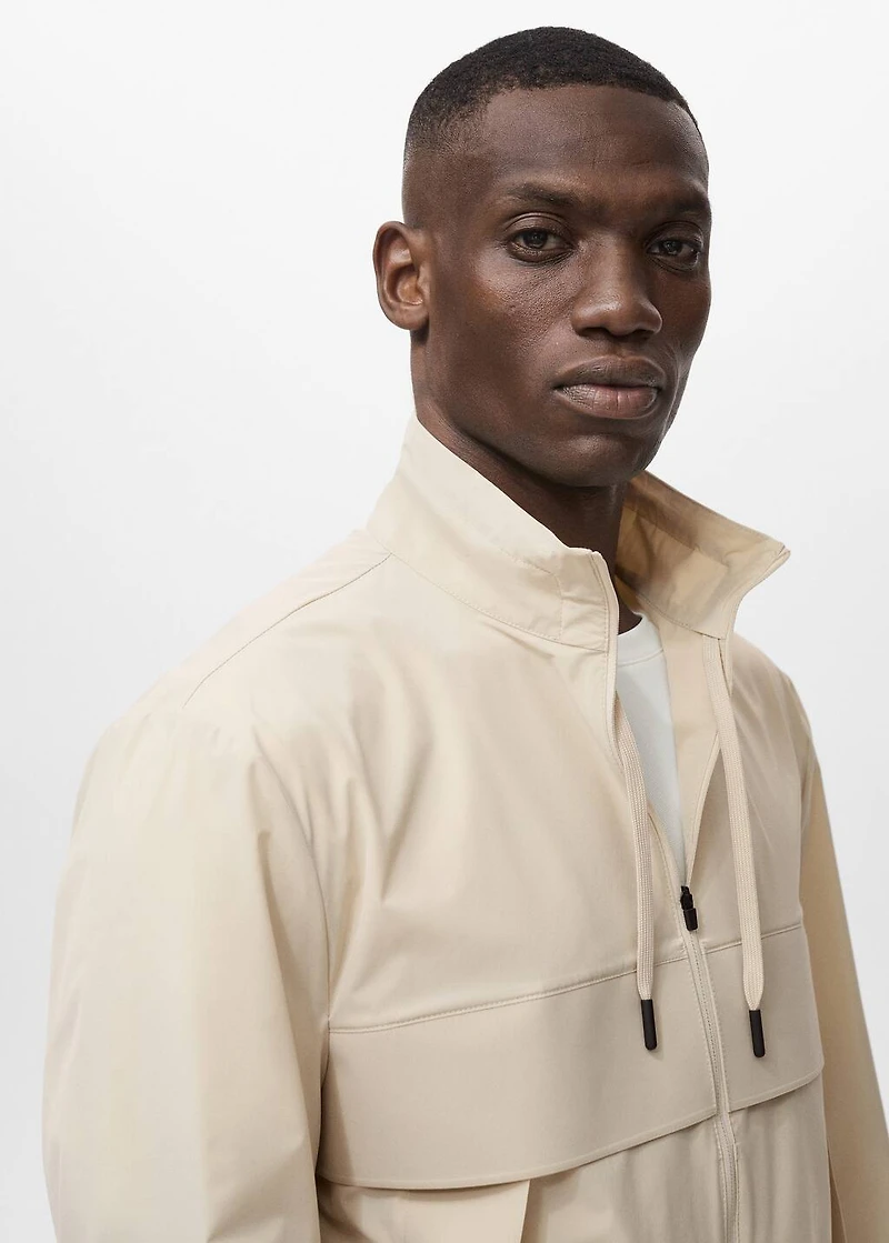 Water-repellent COOLMAX® jacket