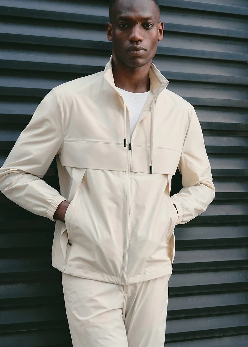 Water-repellent COOLMAX® jacket
