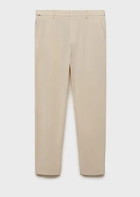Slim-fit water-repellent pants