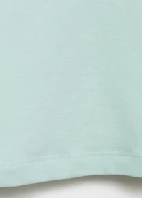 Knitted top with wide straps