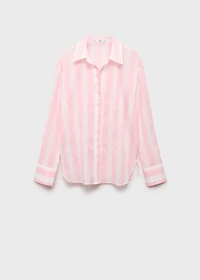 Striped cotton shirt