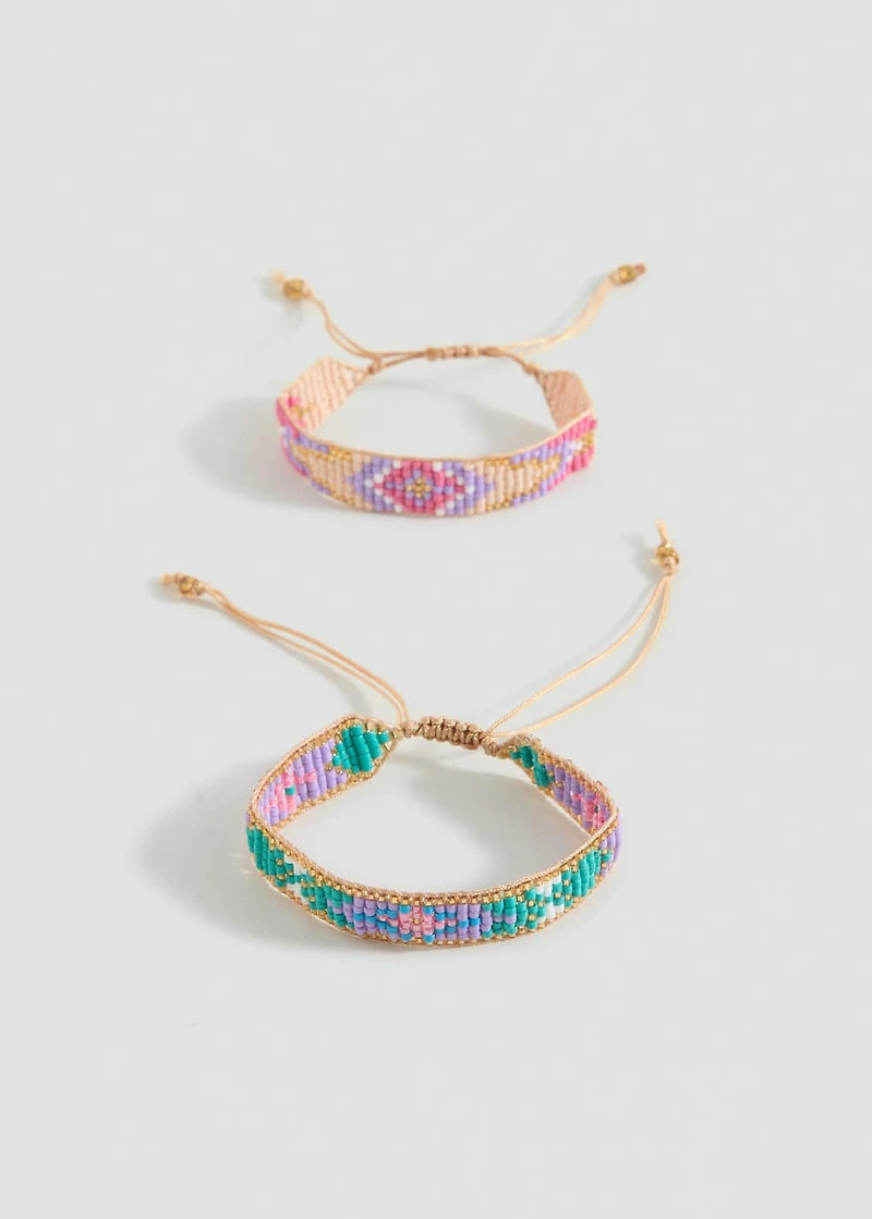 Pack of 2 wristbands