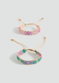 Pack of 2 wristbands