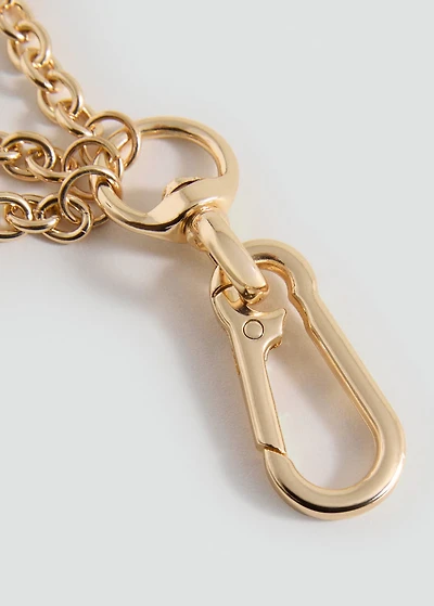 Denim key-chain