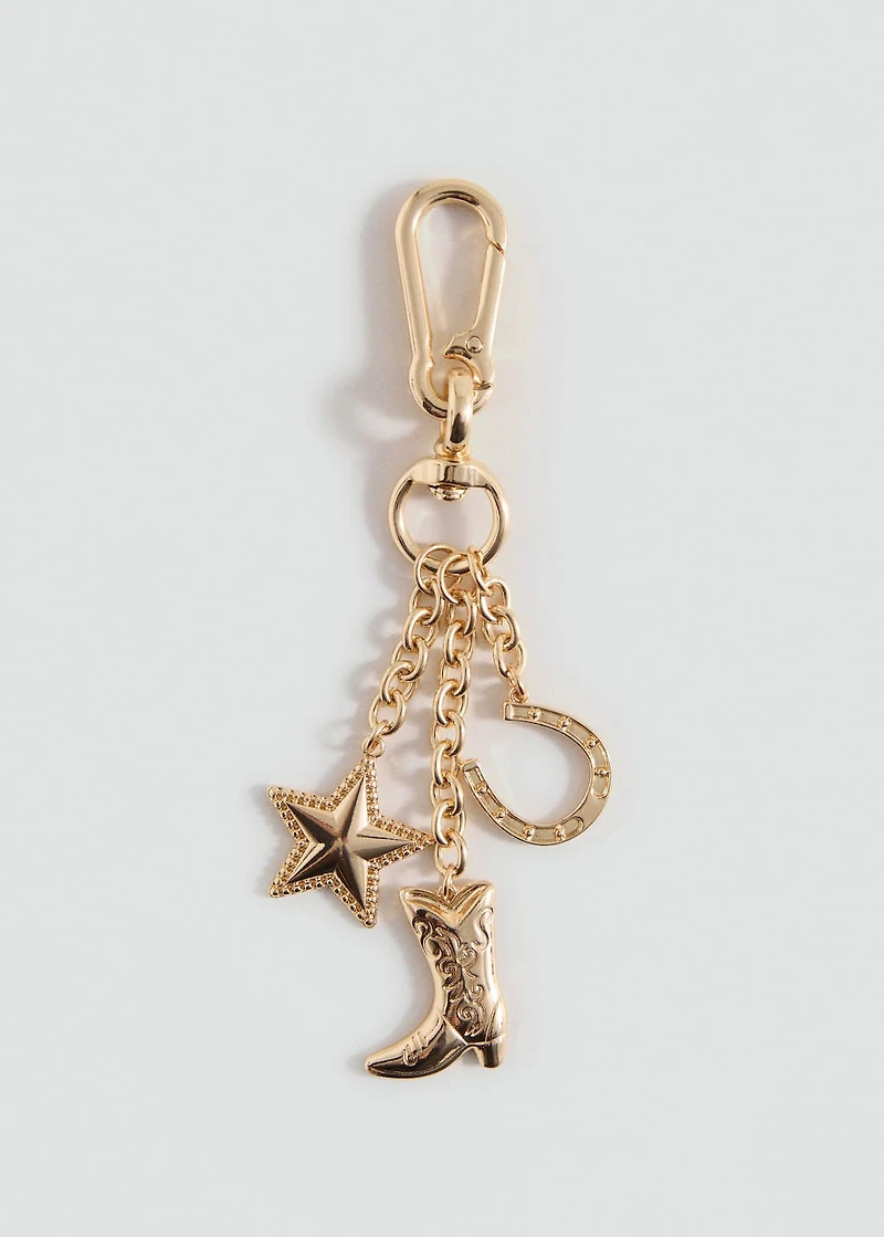 Denim key-chain