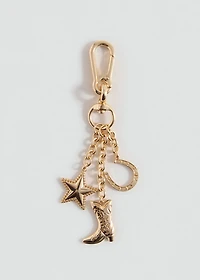 Denim key-chain
