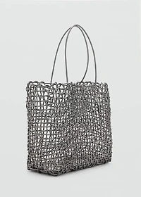 Braided shoulder bag