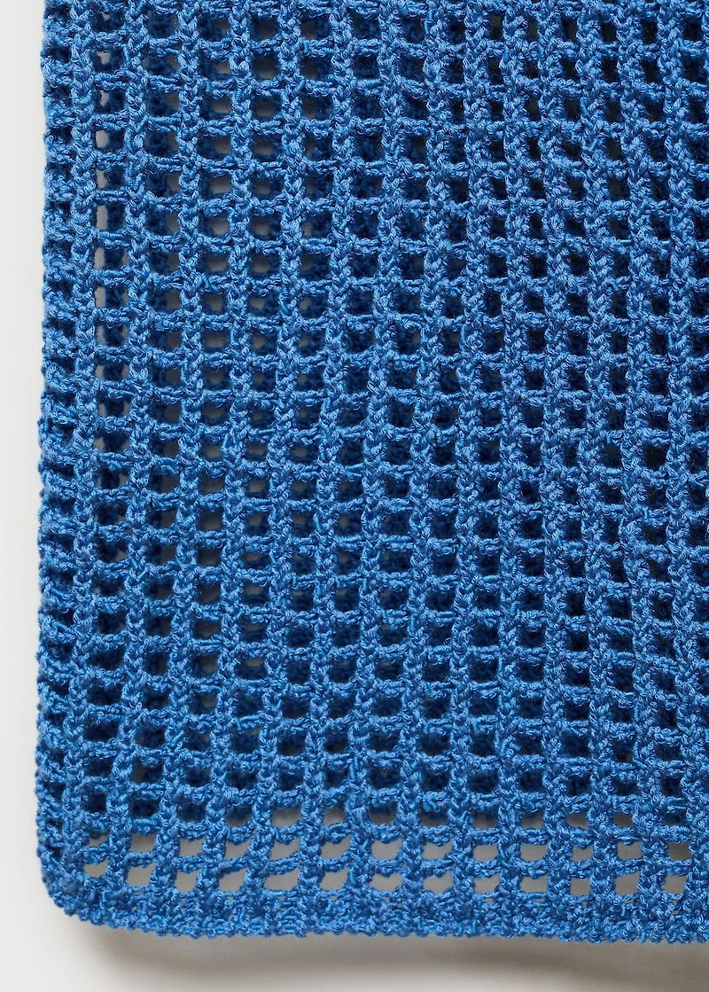 Crochet long skirt