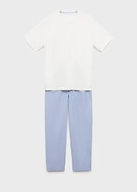 100% cotton combined pyjama pack