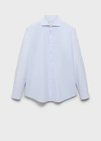 Slim fit thousand striped suit shirt
