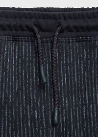 Printed cotton bermuda shorts