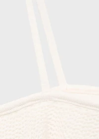 Ruffle knit top