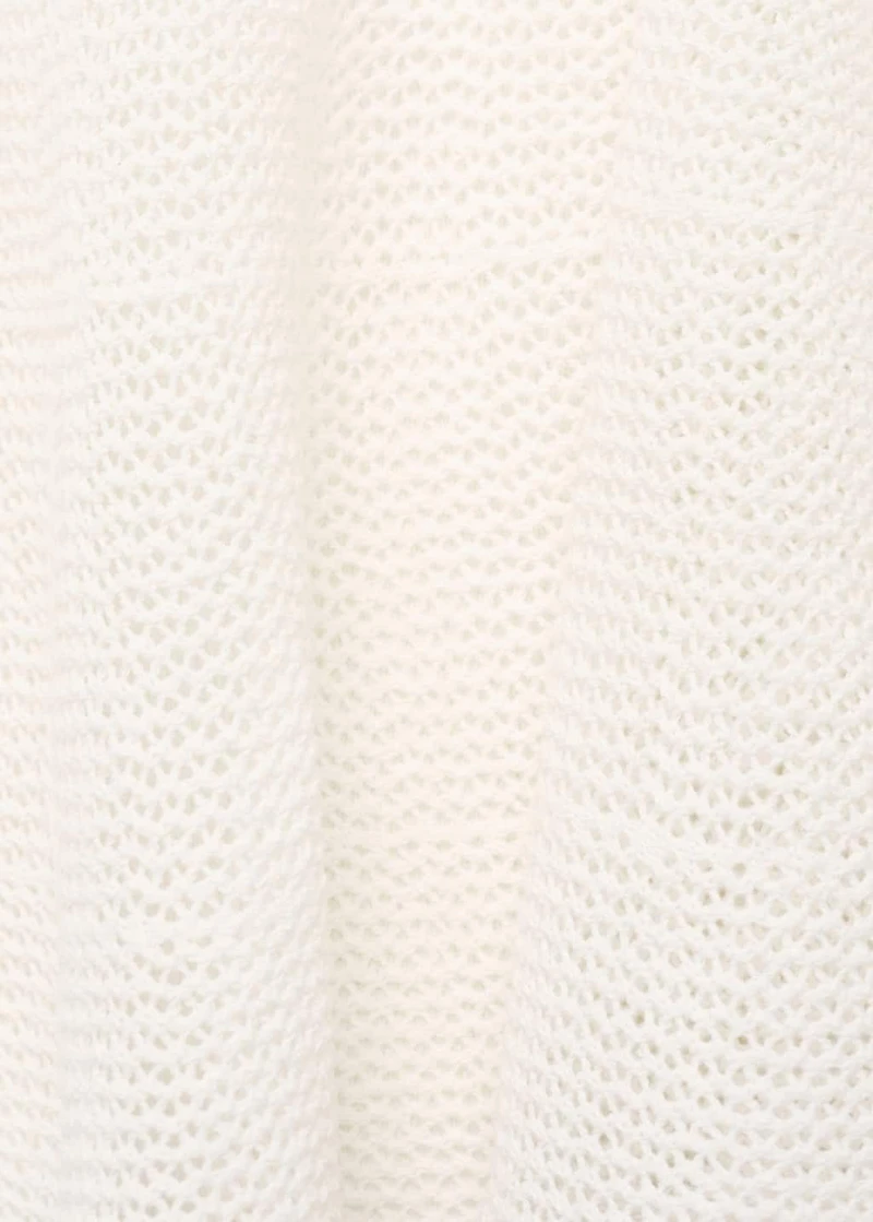 Ruffle knit top
