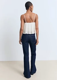 Ruffle knit top