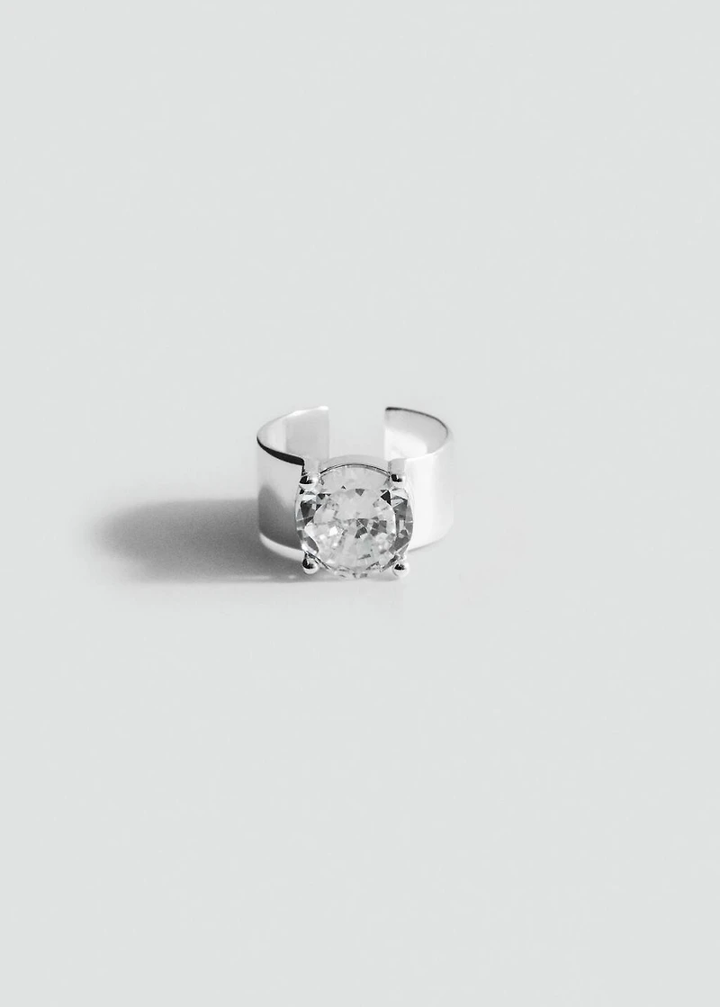Crystal stone foot ring