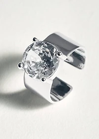 Crystal stone foot ring