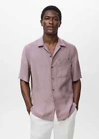 Lyocell shirt with pocket