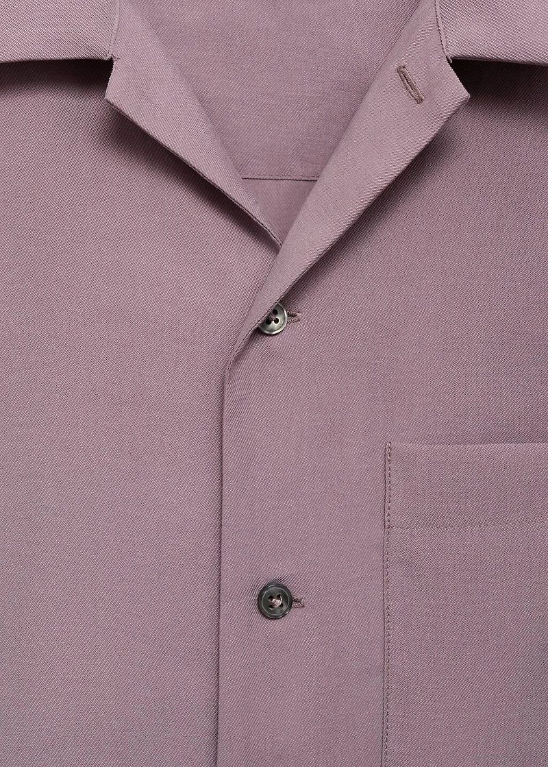Lyocell shirt with pocket