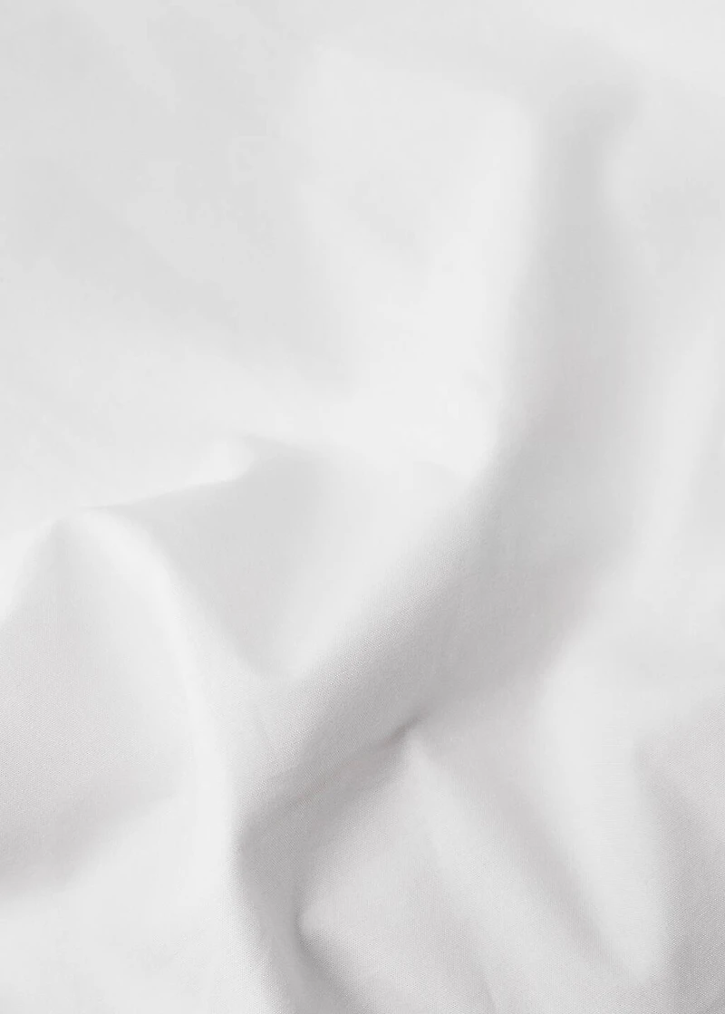 Lace-detail duvet cover for 90 cm bed