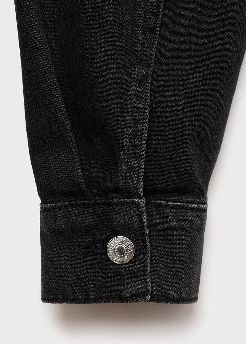 Studded denim jacket