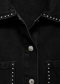 Studded denim jacket