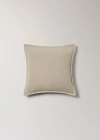 Linen garment-dyed cushion cover 45x45 cm