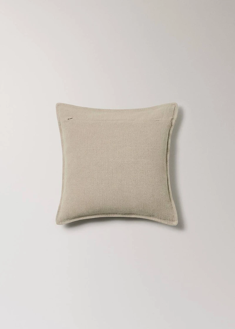 Linen garment-dyed cushion cover 45x45 cm