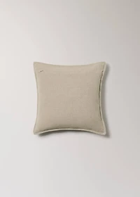 Linen garment-dyed cushion cover 45x45 cm