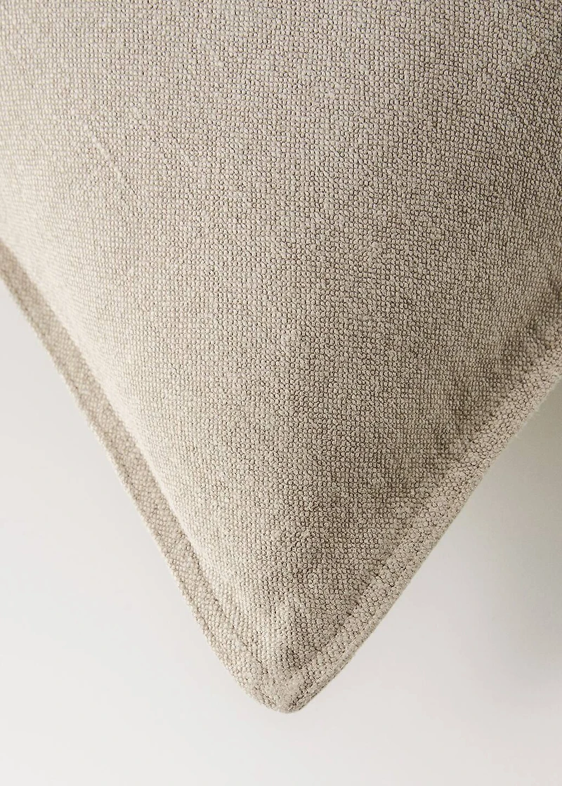 Linen garment-dyed cushion cover 45x45 cm