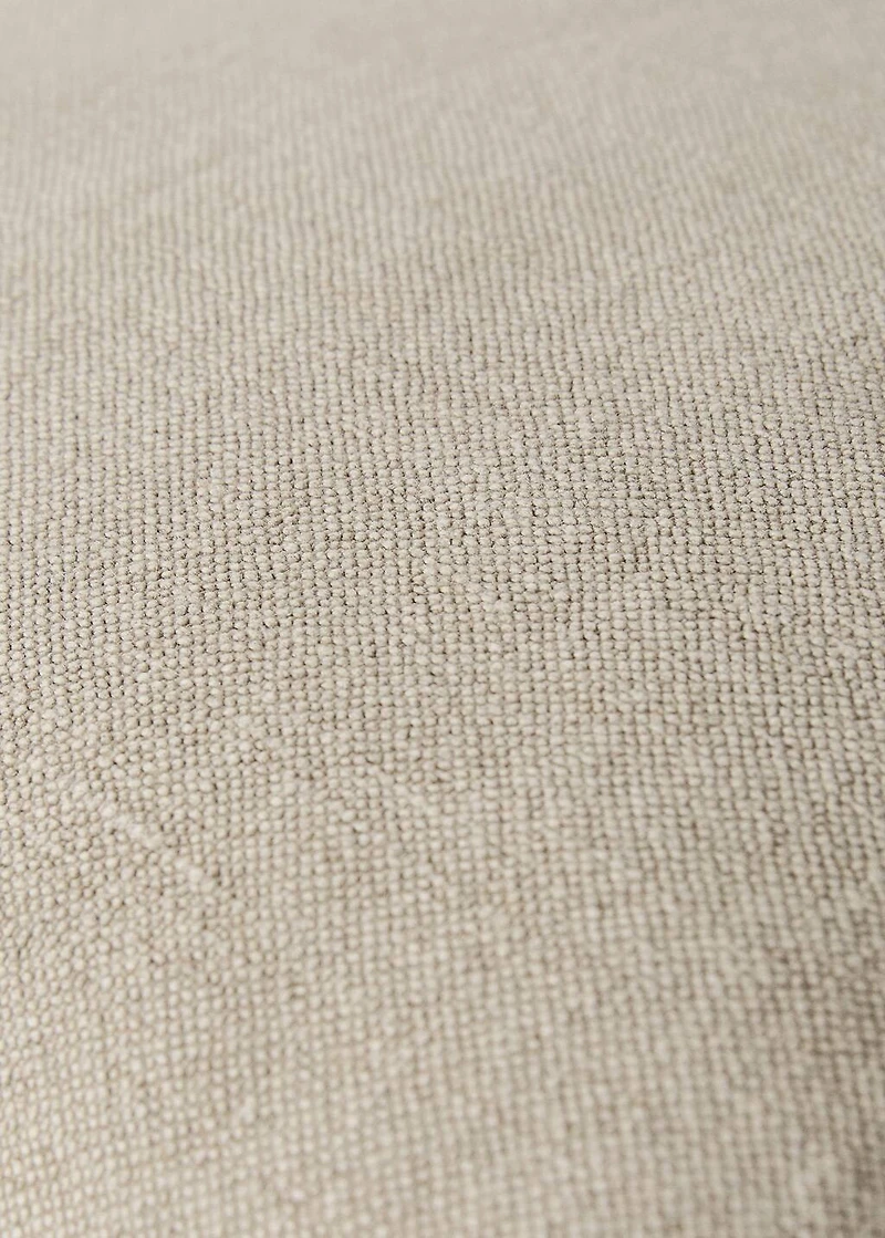 Linen garment-dyed cushion cover 45x45 cm