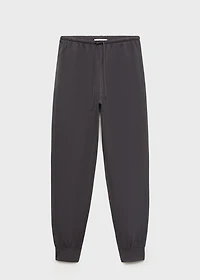 Soft-finish jogger pants